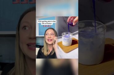 POV getting sick in the US vs France #usa #american #france #french #sickday #sickleave