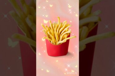 Frozen French Fries in Air Fryer|#shorts|