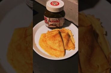 French Crepes with Nutella @NilendraDeshapriya @UddikaPremarathne