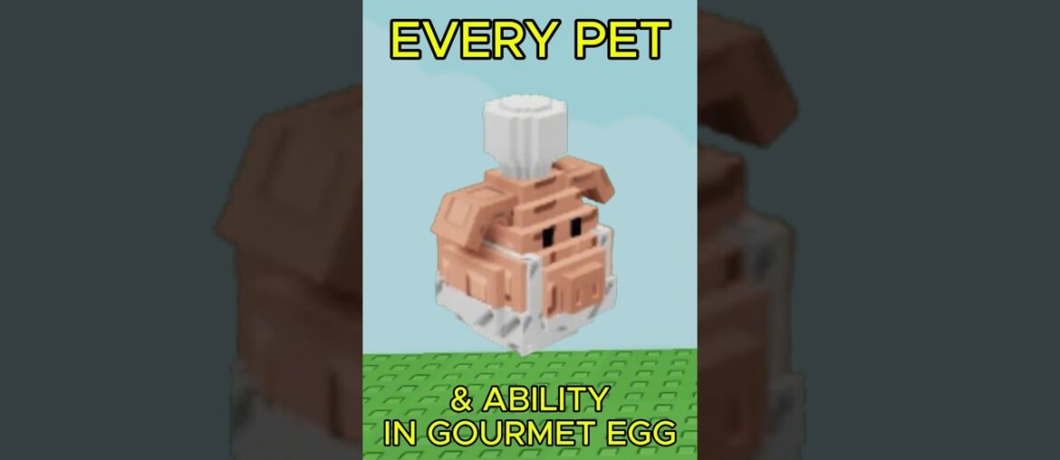 EVERY PET AND THEIR ABILITY IN THE GOURMET EGG! #shorts