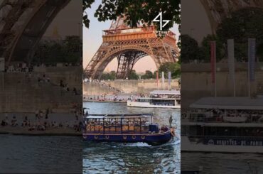 Nothing says France like a view of the Eiffel Tower and...