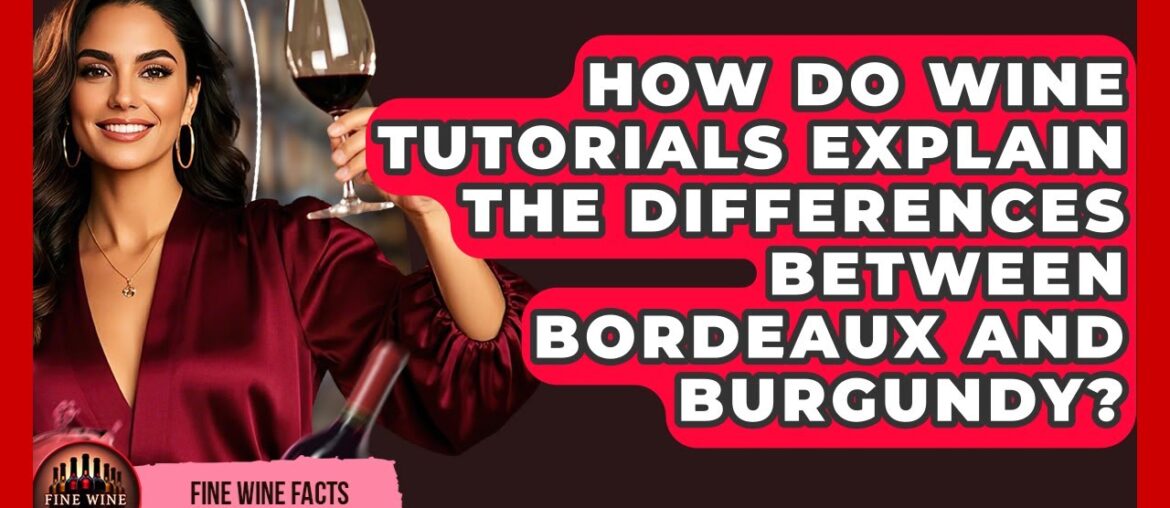 How Do Wine Tutorials Explain The Differences Between Bordeaux And Burgundy? – Fine Wine Facts How Do Wine Tutorials Explain The Differences Between Bordeaux And Burgundy? - Fine Wine Facts