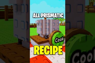 How To Craft Every PRISMATIC Recipe in Roblox Grow a Garden!