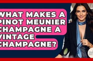 What Makes A Pinot Meunier Champagne A Vintage Champagne? - France Fact File