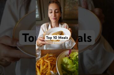 Counting down the top 10 best meals we had in Paris! #paris #foodie #travel