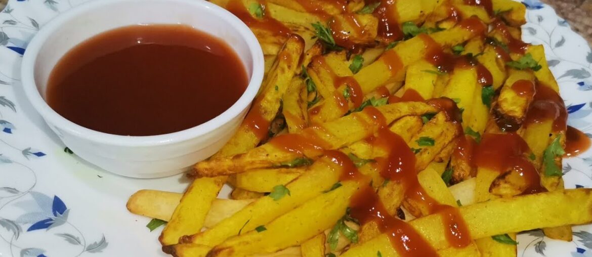 No Oil French Fries in Air Fryer Recipe | Air Fried French Fries | Air Fryer Recipe |