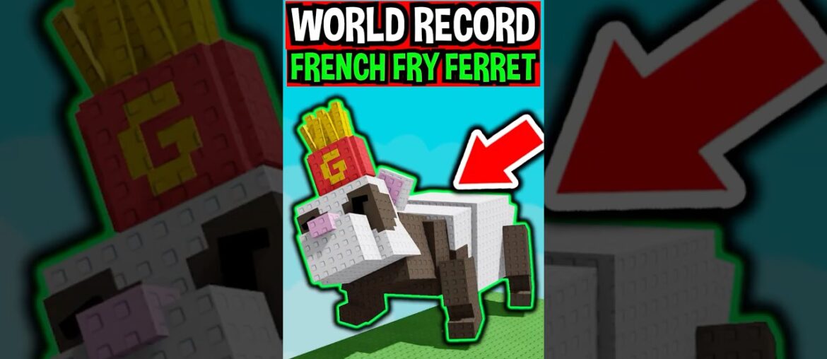 WORLD RECORD FRENCH FRY FERRER in Roblox Grow a Garden..