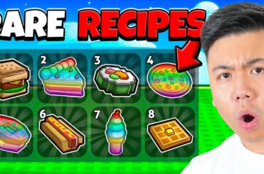 I Unlocked The RAREST Recipes in Grow a Garden!