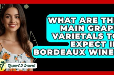 What Are The Main Grape Varietals To Expect In Bordeaux Wine? - Resort 2 Travel
