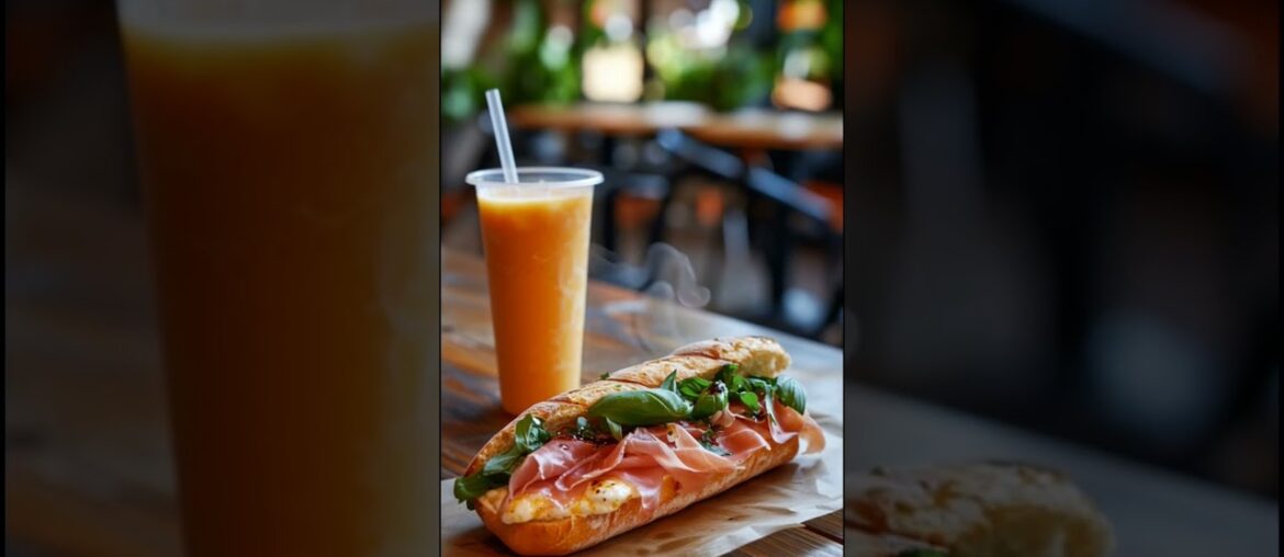 You Need this Sandwich | Prosciutto on French baguette @ThatsaWrapDavie