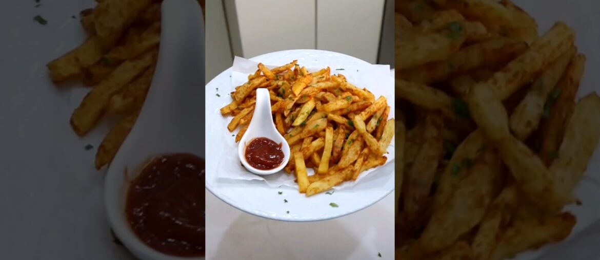 Classic French fries from scratch