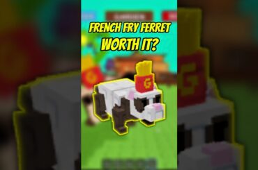 is FRENCH FRY FERRET worth it? #growagarden #growagardenroblox #growagardentips #shorts