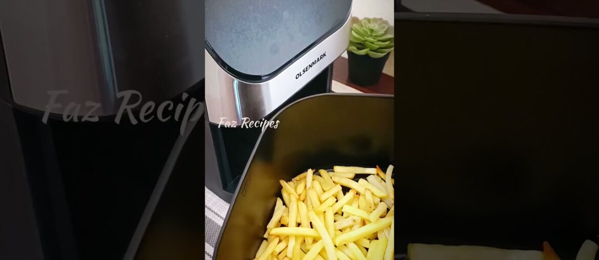 How to Air Fry frozen french fries without oil#airfryerrecipes#youtubeshorts