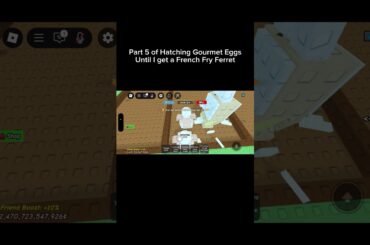 Hatching Gourmet Eggs until I get another French Fry Ferret | Part 5 | Grow a Garden