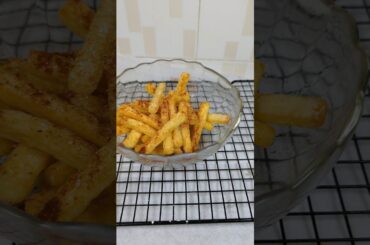 Crispy French Fries with Corn Flour at Home Recipe