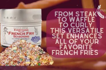 Gourmet French Fry Seasoning Set - Six Pack | Gustus Vitae