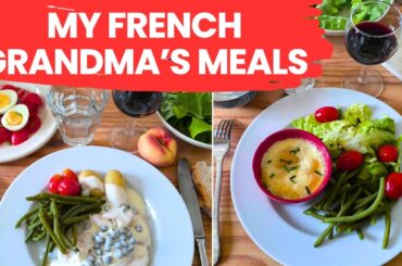 What My French Mom & Grandma Ate in a Day in 1960s France