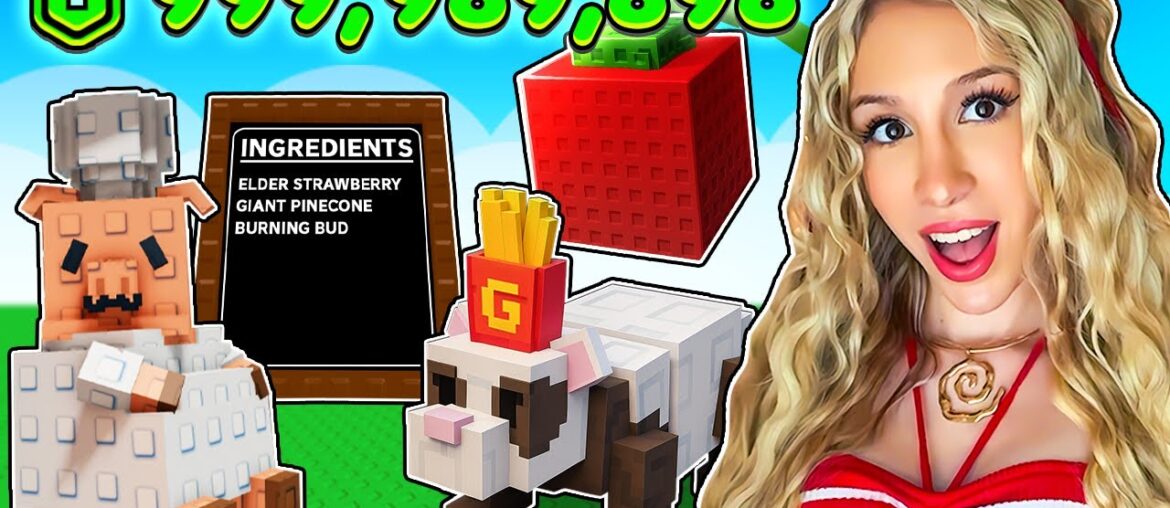 SPENDING $980,213,989 ROBUX for the FRENCH FRY FERRET & GRAND TOMATO... *ALL FOOD RECIPES GUIDE*