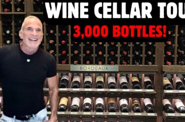 WINE CELLAR TOUR: 3,000-Bottle Wine Collection!