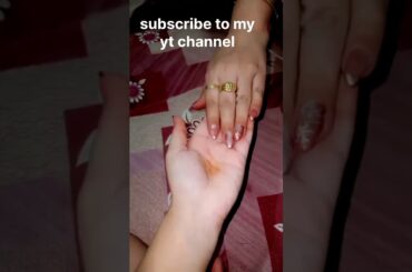 cat eye with wine french #trending #nailart #simplenails #youtube