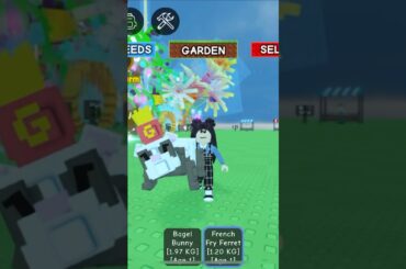 GROW A GARDEN - FRENCH FRY FERRET - OPENING GOURMET EGGS - NEW UPDATE #growagarden #robloxgame