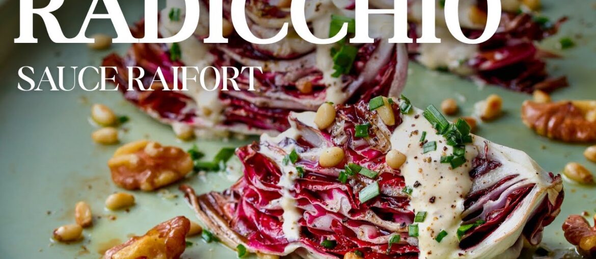 Mastering French Salads (Part 1/3): The Simple Salad | Radicchio & Horseradish Dressing