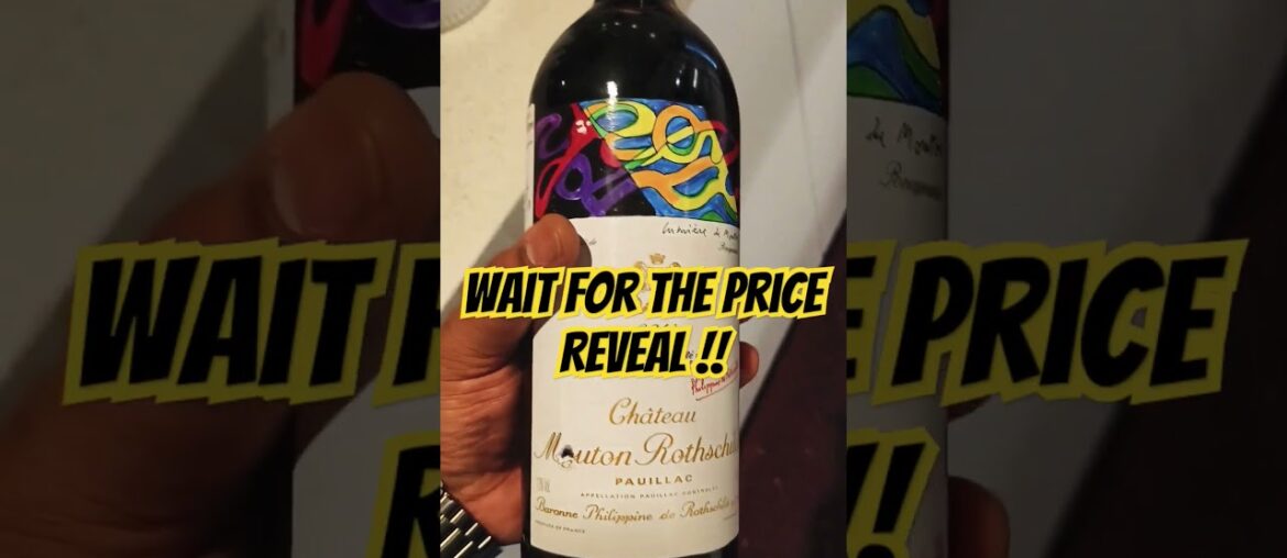 Expensive french Wine !! #france  #expensive #travel #wine #vintage #vinification #vines #viral #fun