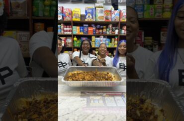 French Fries Chopped Cheese with Cheerleader