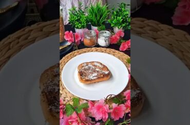 Quick Bread Recipe or Instant French Toast #shorts #asmr