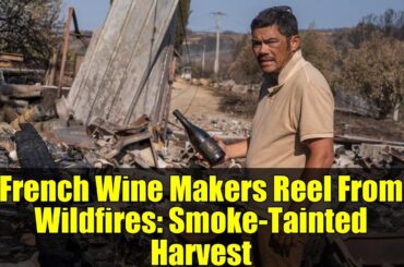 French Wine Makers Reel From Wildfires: Smoke-Tainted Harvest