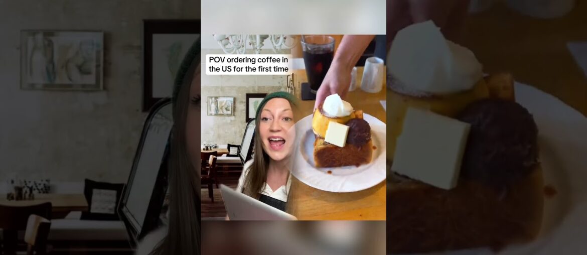 French orders coffee in the US for the first time time #french #usa #american #cultureshock #coffee