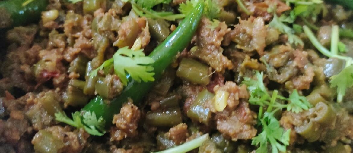 Keema French Beans recipe | Easy & Tasty Minced Meat Curry at Home