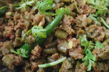 Keema French Beans recipe | Easy & Tasty Minced Meat Curry at Home