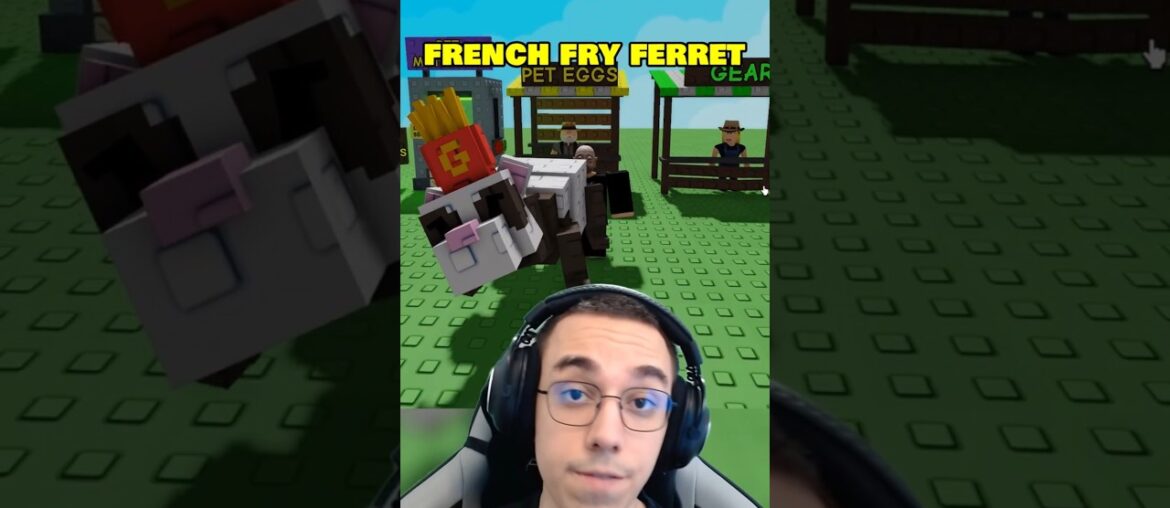 French Fry Ferret in Roblox Grow A Garden French Fry Ferret in Roblox Grow A Garden
