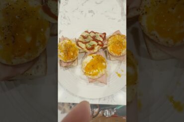 August 9, 2025 Avocado & Cheese Delight on French Baguette with Eggs and Ham