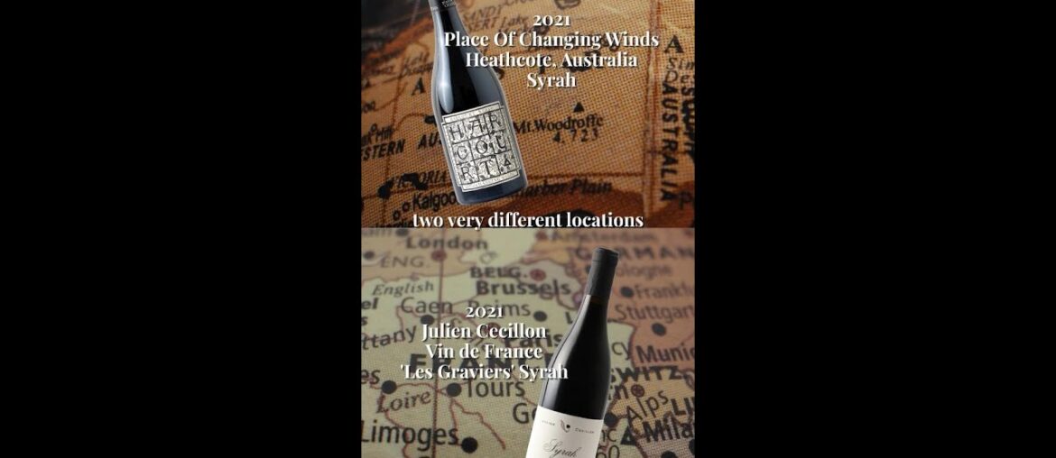 Comparing French Syrah with Australian 'Syrah'