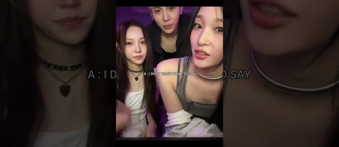 Annie speaking french #woochan #youngseo #annie #alldayproject #theblacklabel