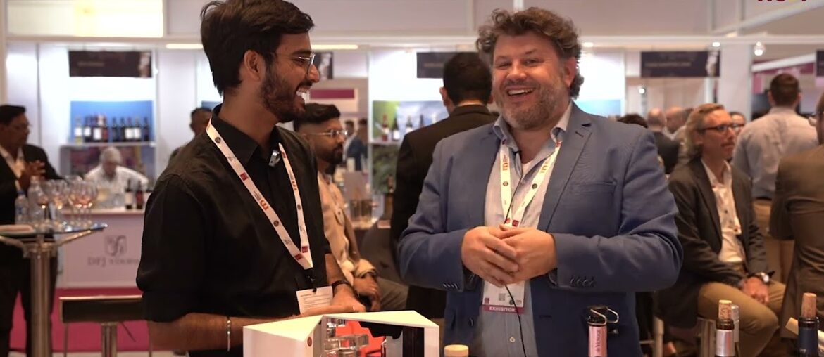 WSCI Studio covering  French wines @Prowine Mumbai 2024