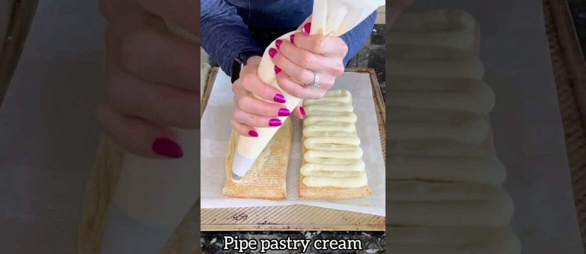 French Napoleon Pastry French Napoleon Pastry