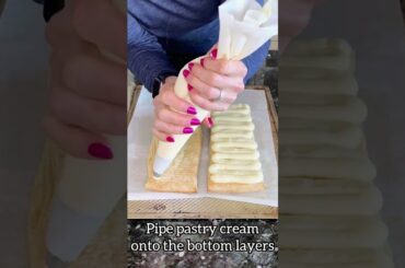 French Napoleon Pastry