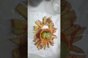 10 min french fries recipe #shorts #viral #youtubeshorts
