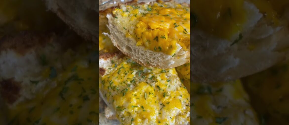 Cheesy garlic French bread