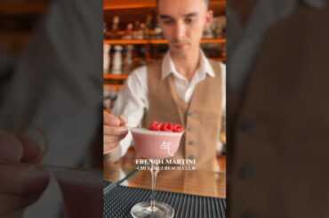 French Martini | Chi Samui Beach Club