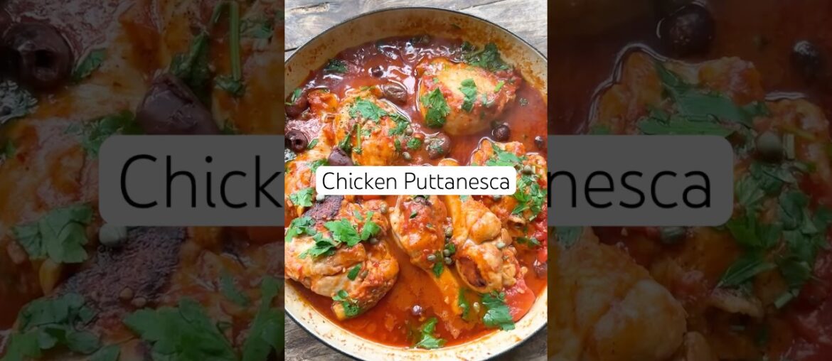 The BEST Chicken Recipe! (Chicken Puttanesca) The BEST Chicken Recipe! (Chicken Puttanesca)