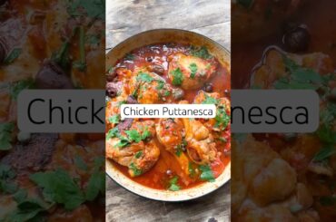 The BEST Chicken Recipe! (Chicken Puttanesca)