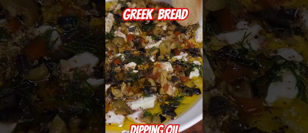 Greek Dipping Oil Greek Dipping Oil