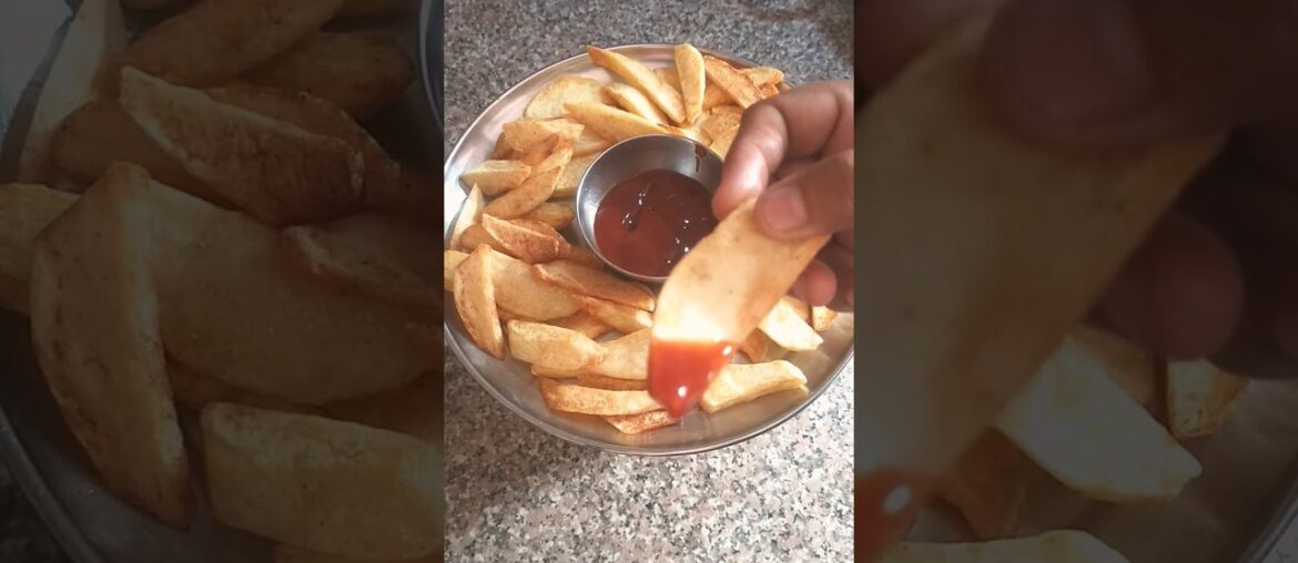 Crispy french fries #shorts #short #shortsfeed #shortvideo #shortsviral #youtubeshorts #food