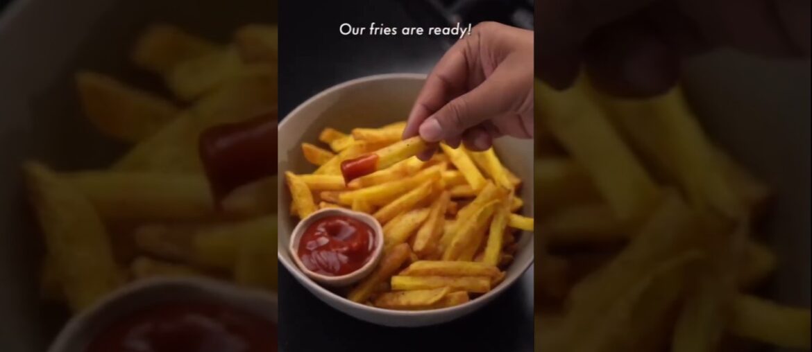 tasty healthy french fries from  foods#frenchfries#india@IndianFoodiesMullaShaheen