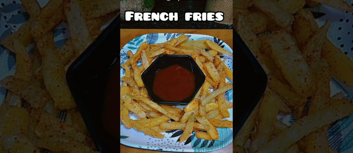 French fries recipe #frenchfries #frenchfriesrecipeathome #friesrecipe #resturantstyle #recipe #reel