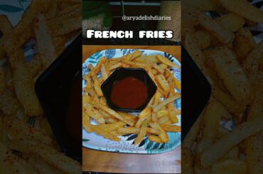 French fries recipe #frenchfries #frenchfriesrecipeathome #friesrecipe #resturantstyle #recipe #reel